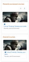 recently accessed courses and starred courses blocks.png