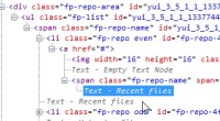 DOM from IE showing repositories section.jpg