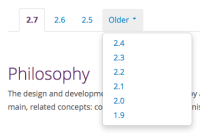 sitenotice - version dropdown.png