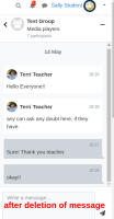 5. Student view -after message deletion.png