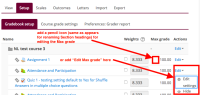 Moodle Gradebook - Enable editing Max grade inside Gradebook Setup.png
